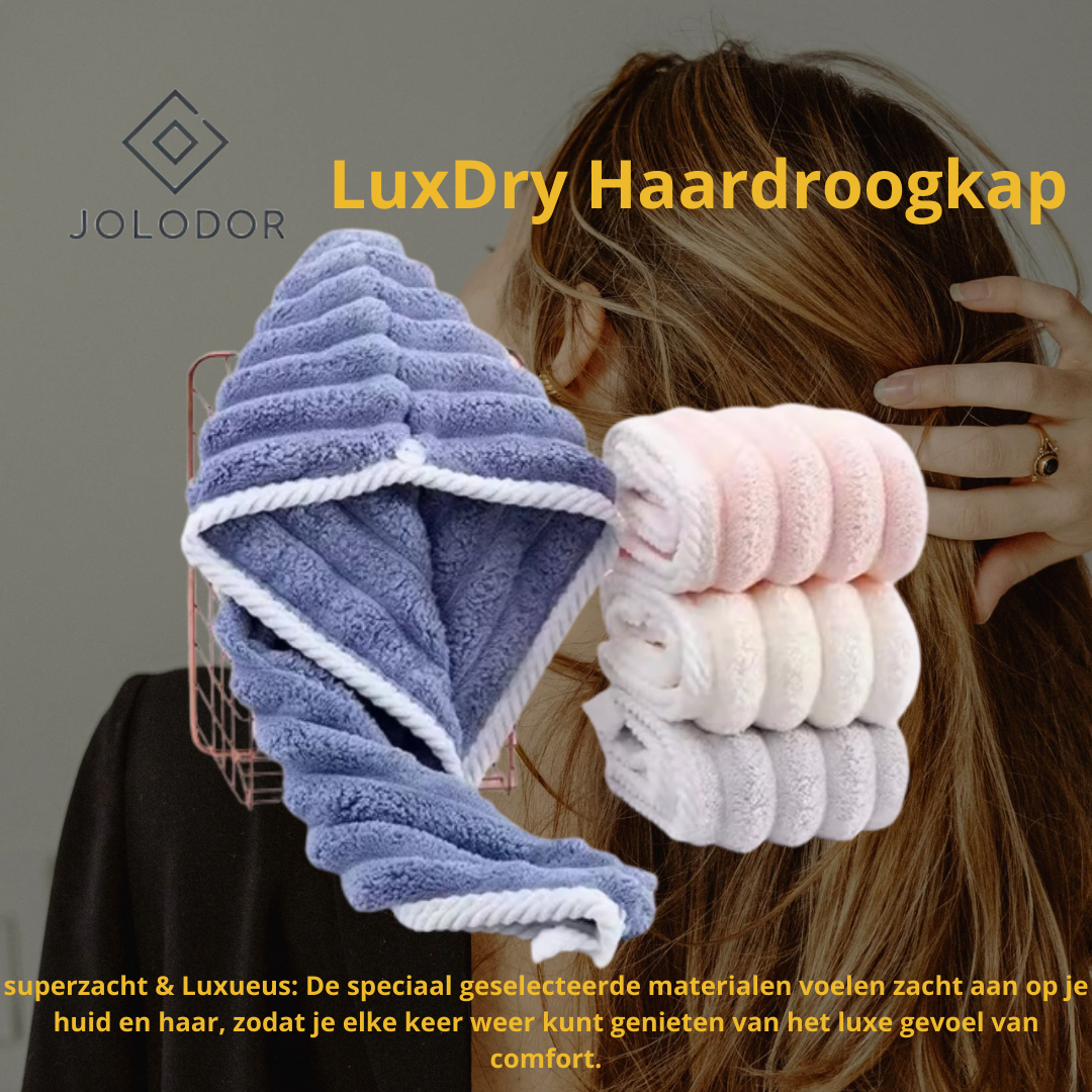 JOLODOR ™ | LuxDry Haardroogkap - Supersnel, krachtig, perfect droog